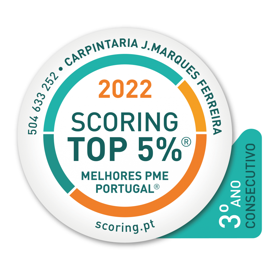 CARPINTARIA J.MARQUES FERREIRA – 504633252 – Selo TOP5 2022